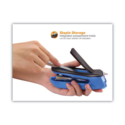 Image of Bostitch® Ascend Stapler, 20-Sheet Capacity, Ice Blue