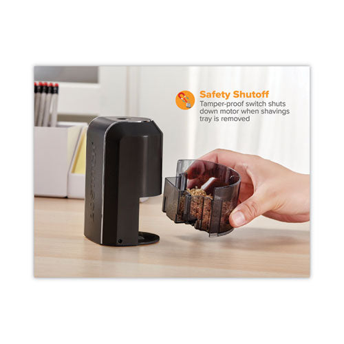 Image of Bostitch® Vertical Electric Pencil Sharpener, Ac-Powered, 4.5 X 3.75 X 5.5, Black