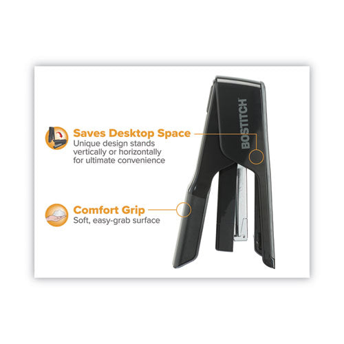 Image of Bostitch® Ez Squeeze 40 Stapler, 40-Sheet Capacity, Black