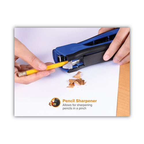 Image of Bostitch® Dynamo Stapler, 20-Sheet Capacity, Blue