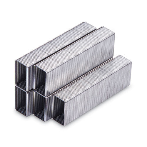 Image of Bostitch® Heavy-Duty Premium Staples, 0.88" Leg, 0.5" Crown, Steel, 1,000/box
