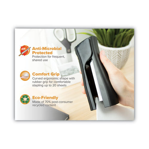 Image of Bostitch® Dynamo Stapler, 20-Sheet Capacity, Black