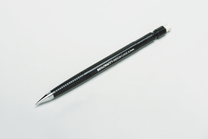 Image of American Classic Mechanical Pencil, 0.9mm Bold Point Lead - Black Barrel