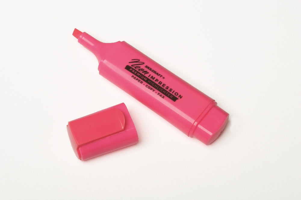Image of Skilcraft Neon Flat Highlighter