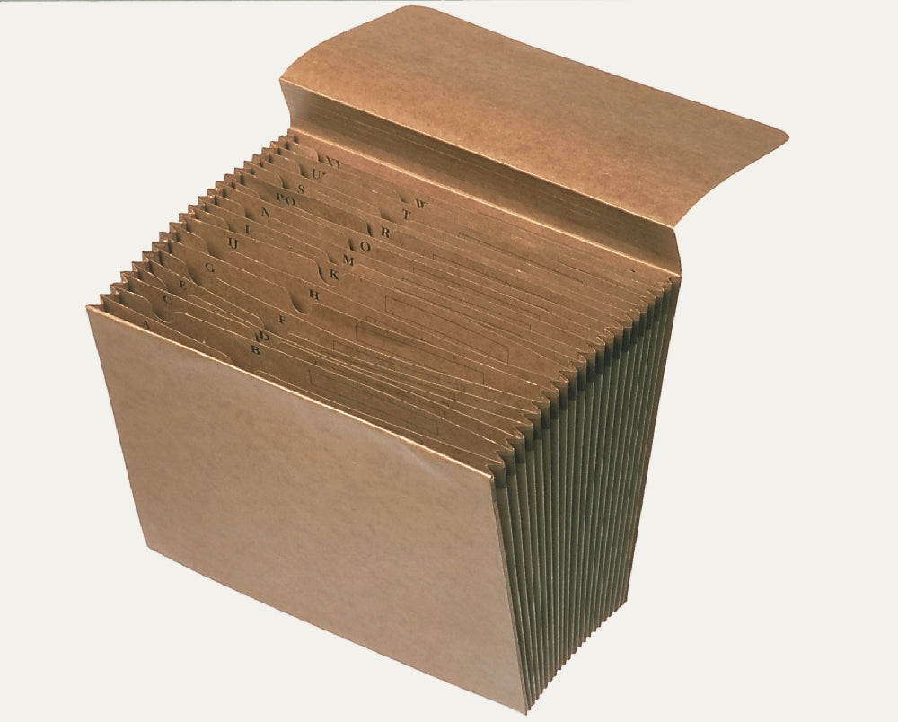 Image of Expanding File A through Z, w/Closing Flap & Band
