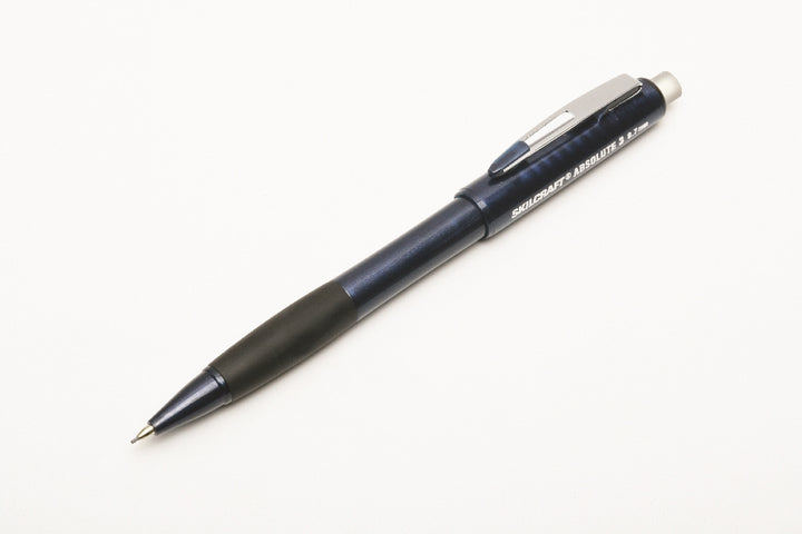 Image of Dual-Action Cushion Grip Mechanical Pencil, Medium Point, Pearl Blue Barrel