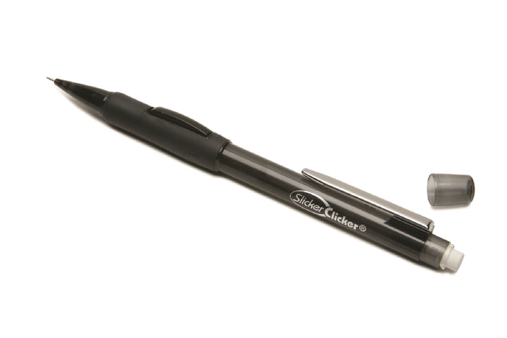 Image of Slickerclicker Side Advanced Mechanical Pencil, Fine Point, Translucent Black