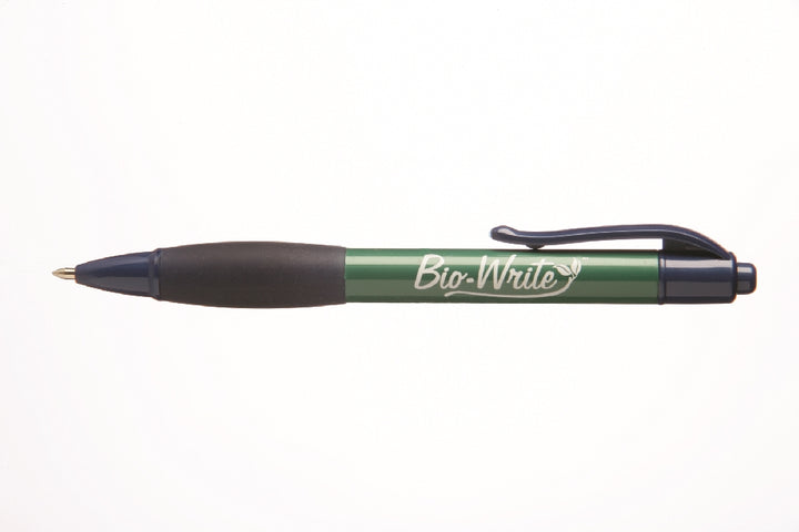 Image of Skilcraft Bio-Write Retractable Pen with Rubber Grip