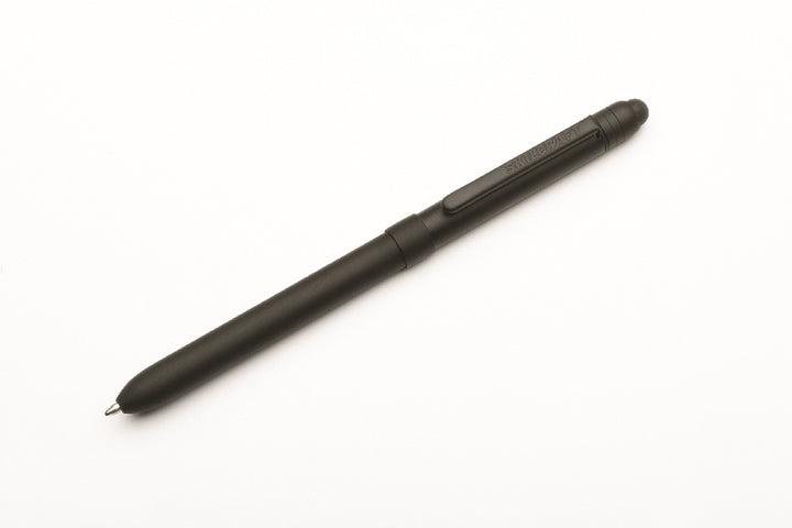 Image of B3 Aviator Multifunction Pen and Pencil, w/Stylus, Medium Point, Black/Red Ink