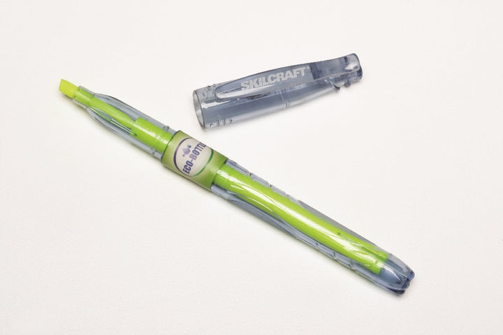 Image of Skilcraft Eco-Bottle Recycled Highlighter