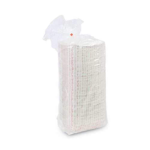 Image of Boardwalk® Paper Food Baskets, 2.5 Lb Capacity, Red/white, 500/carton