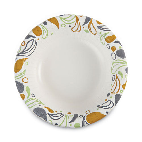 Image of Boardwalk® Deerfield Printed Paper Bowl, 12 Oz, Coated/soak Proof, Multicolor, 125/pack, 8 Packs/carton