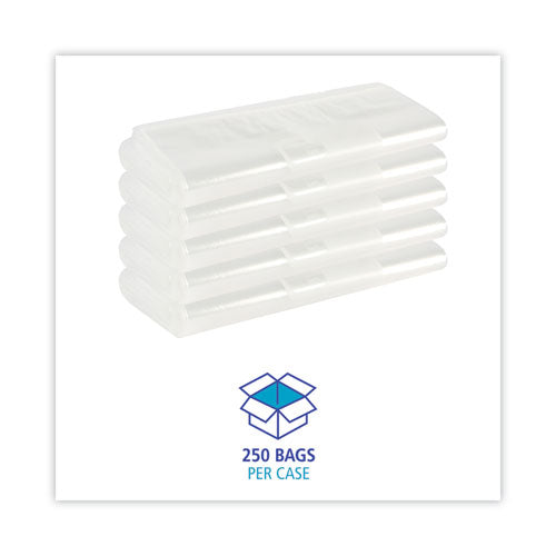 Image of Boardwalk® Reclosable Food Storage Bags, Gallon, 10.5" x 11", Clear, 250/Box
