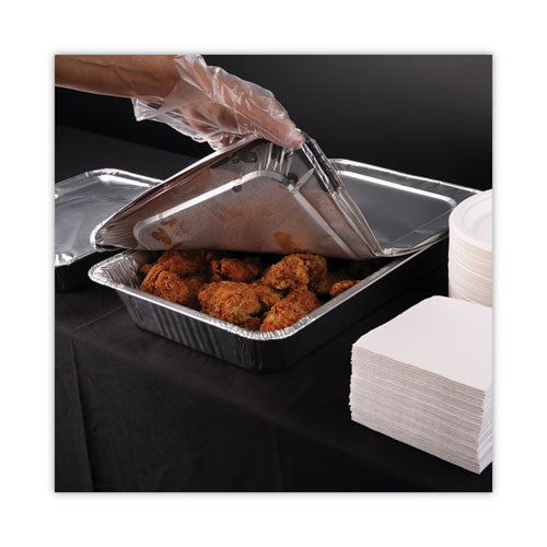 Image of Boardwalk® Aluminum Steam Table Pans, Full-Size Deep, 620 Gauge, 3.19" Deep, 12.81 x 20.75, 50/Carton