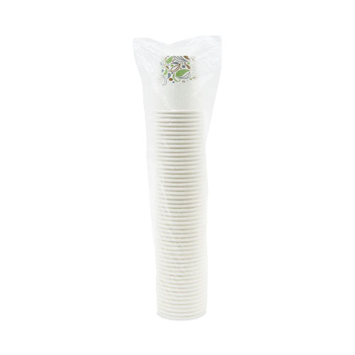 Image of Boardwalk® Deerfield Printed Paper Hot Cups, 10 oz, 50/Sleeve, 20 Sleeves/Carton