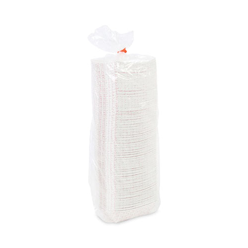 Image of Boardwalk® Paper Food Baskets, 0.5 Lb Capacity, Red/white, 1,000/carton