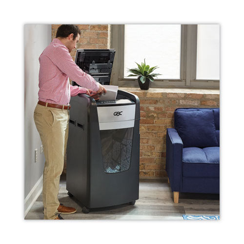 Image of GBC® Autofeed+ 600X Super Cross-Cut Office Shredder, 600 Auto/15 Manual Sheet Capacity