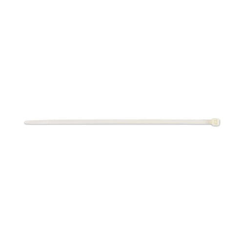 Image of Tatco Nylon Cable Ties, 8 X 0.19, 50 Lb, Natural, 1,000/pack