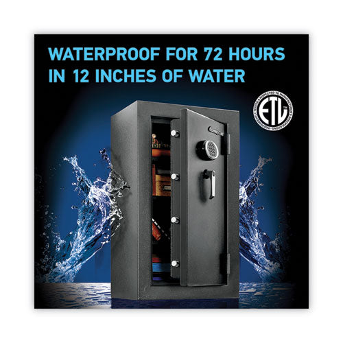 Image of Sentry® Safe Ef4738e Safe, 4.71 Cu Ft, 21.7w X 19d X 37.7h, Black