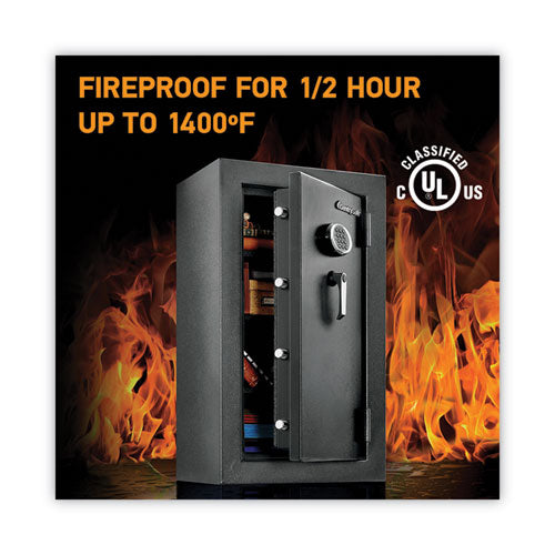 Image of Sentry® Safe Ef4738e Safe, 4.71 Cu Ft, 21.7w X 19d X 37.7h, Black