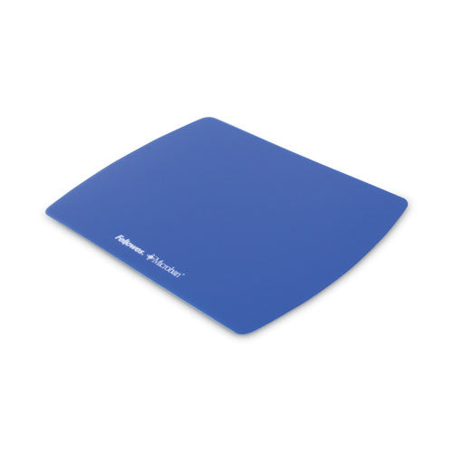 Image of Fellowes® Ultra Thin Mouse Pad with Microban Protection, 9 x 7, Sapphire Blue