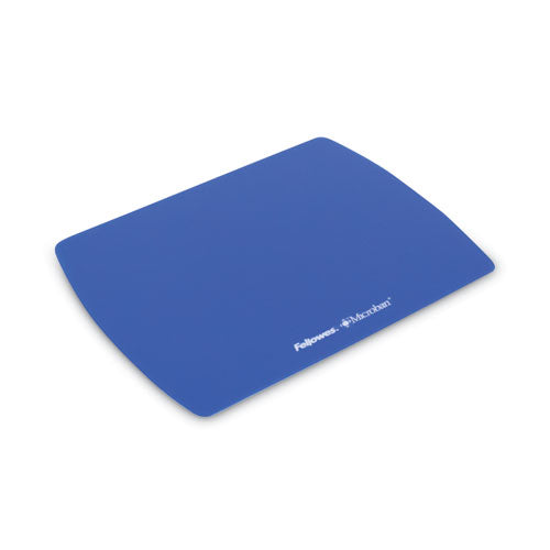 Image of Fellowes® Ultra Thin Mouse Pad with Microban Protection, 9 x 7, Sapphire Blue