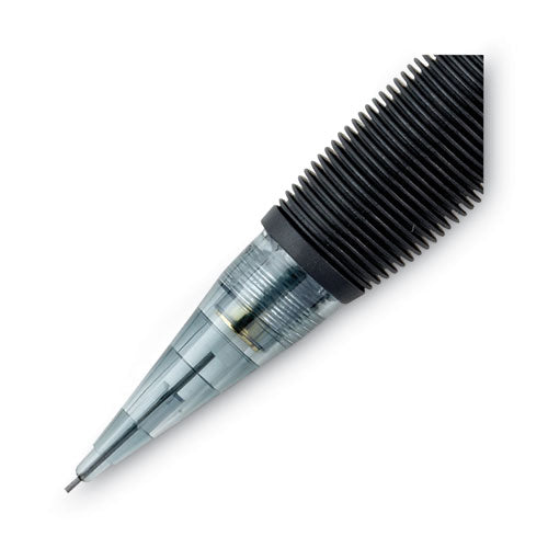 Image of Pentel® Champ Mechanical Pencil, 0.5 mm, HB (#2), Black Lead, Translucent Gray Barrel, Dozen
