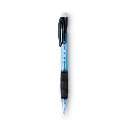 Image of Pentel® Champ Mechanical Pencil, 0.7 mm, HB (#2), Black Lead, Blue Barrel, Dozen