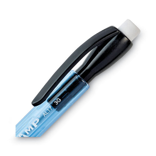 Image of Pentel® Champ Mechanical Pencil, 0.7 mm, HB (#2), Black Lead, Blue Barrel, Dozen