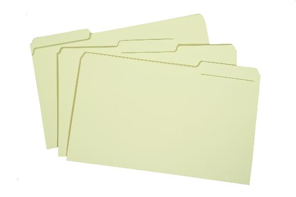 Image of File Folder, Manila, 1/3 Cut, Legal