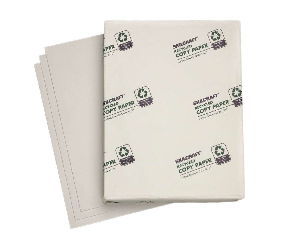 Image of U.S. Federal Seal Eagle Watermark Paper, 8-1/2" x 11", 16 lb, Cockle Finish - 87+ Bright White