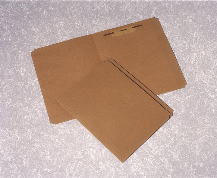 Image of File Folder, Medium, Straight Cut, 1-1/2" Fastener, Letter