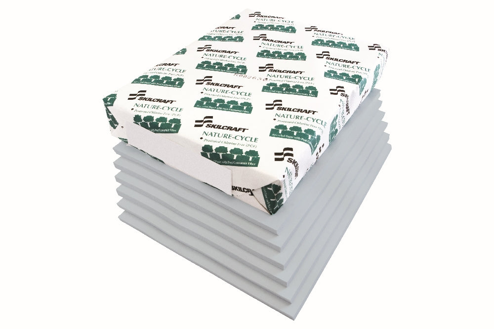 Image of Dual Purpose Xerographic Copy Paper, 8-1/2" x 11", Blue