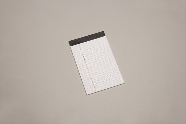 Image of Writing Paper Pad, Top Bound, 5/16" Legal Rule, 50 Sheets, Junior 5" x 8", White