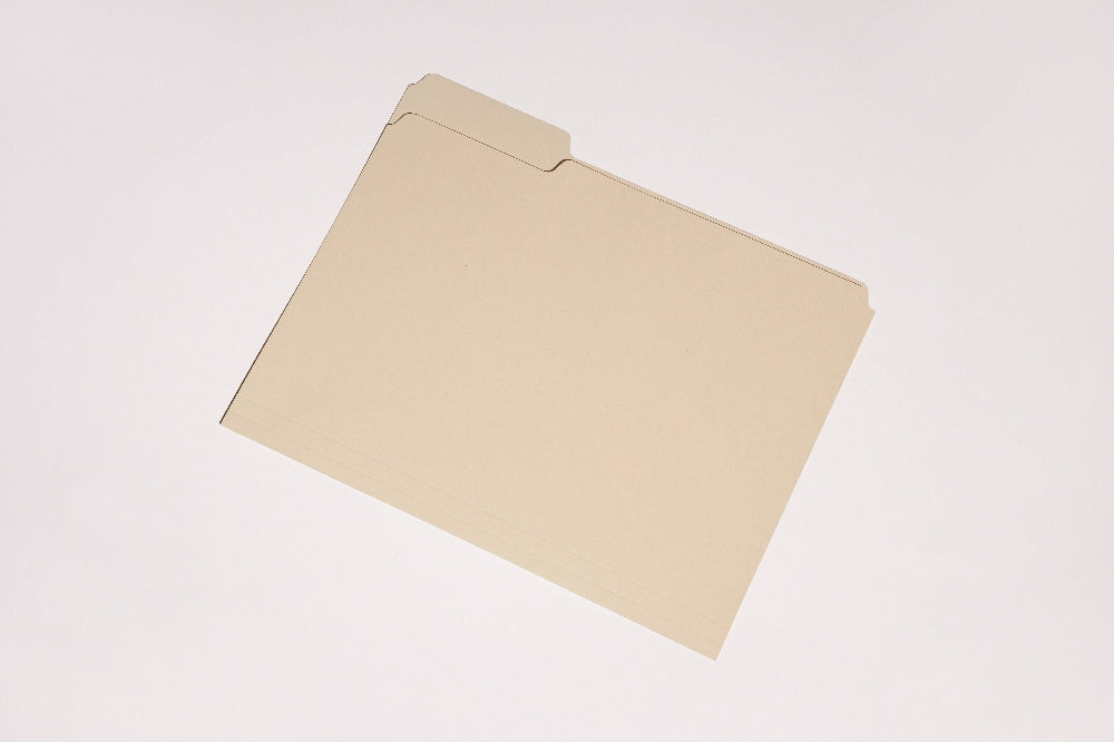 Image of Single Position File Folders, Position 1, Letter