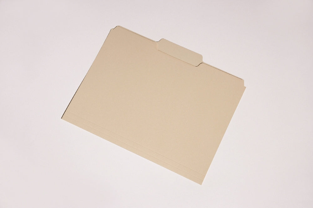 Image of Single Position File Folders, Position 2, Letter