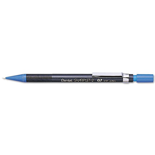 Image of Pentel® Sharplet-2 Mechanical Pencil, 0.7 mm, HB (#2), Black Lead, Dark Blue Barrel