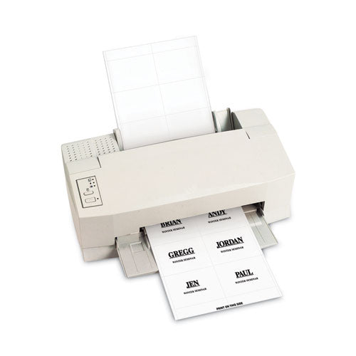 Image of C-Line® Name Badge Inserts, 4 X 3, White, 60/pack