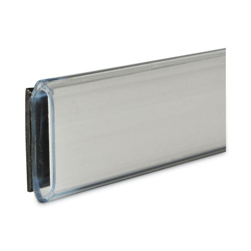 Image of C-Line® HOL-DEX Magnetic Shelf/Bin Label Holders, Side Load, 0.5 x 6, Clear, 10/Box
