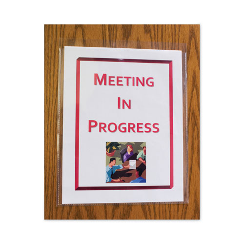 Image of C-Line® Display Pockets, 8.5 x 11, Polypropylene, 10/Pack
