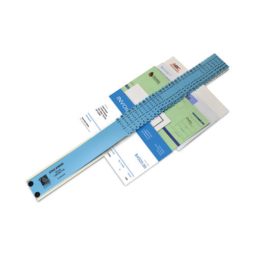 Image of C-Line® Plastic Indexed Sorter, 31 Dividers, Alpha/Numeric/Month/Date/Day Index, Letter Size, Blue Frame
