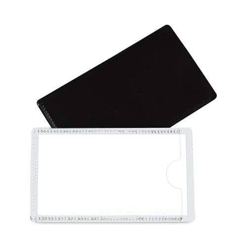 Image of C-Line® Slap-Stick Magnetic Label Holders, Side Load, 4.25 X 2.5, White, 10/pack