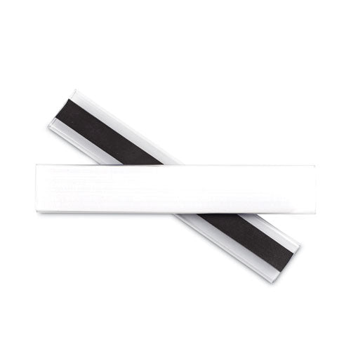 Image of C-Line® Clear Magnetic Label Holders, Side Load, 6 x 1, 10/Pack