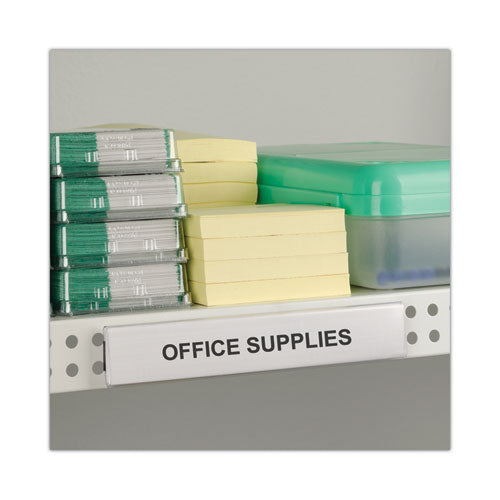 Image of C-Line® Clear Magnetic Label Holders, Side Load, 6 x 1, 10/Pack