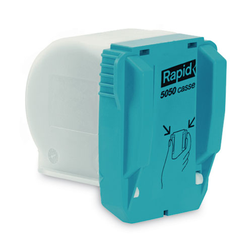 Image of Rapid® Heavy-Duty Staple Cartridge, 0.3" Leg, 0.5" Crown, Steel, 5,000/box