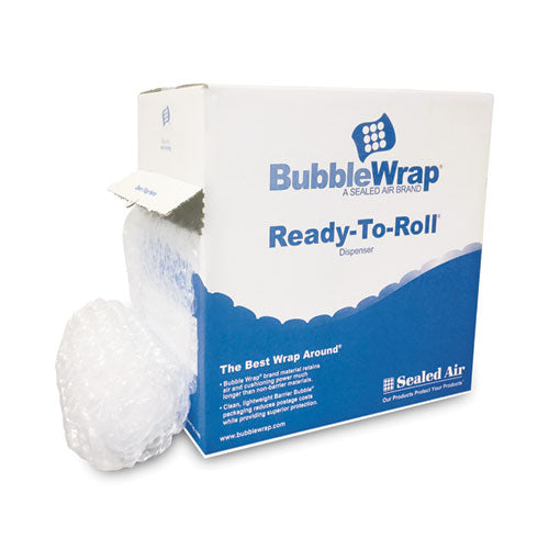 Image of Sealed Air Bubble Wrap Cushion Bubble Roll, 0.5" Thick, 12" x 65 ft