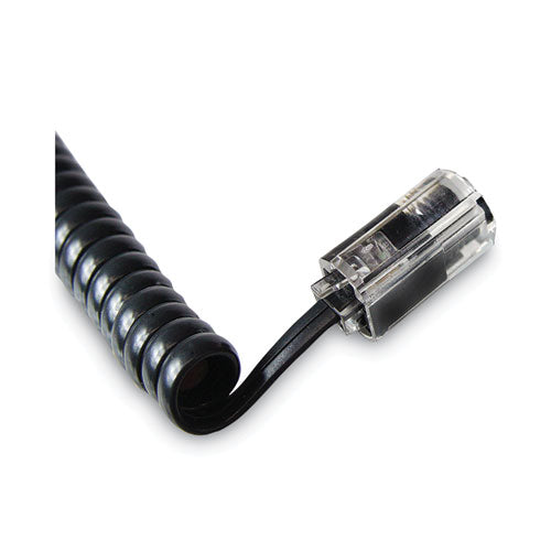 Image of Softalk® Rotating 360 Telephone Cord Detangler, Clear/black