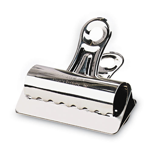 Image of X-ACTO® Bulldog Clips, Jumbo, Nickel, 12/Box