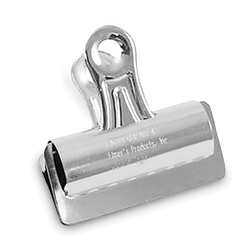 Image of X-ACTO® Bulldog Clips, Jumbo, Nickel, 12/Box