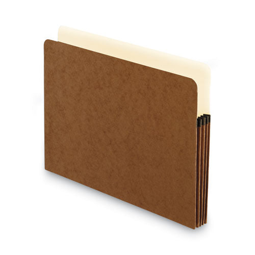 Image of Pendaflex® Standard Expanding File Pockets, 3.5" Expansion, Letter Size, Redrope, 25/Box